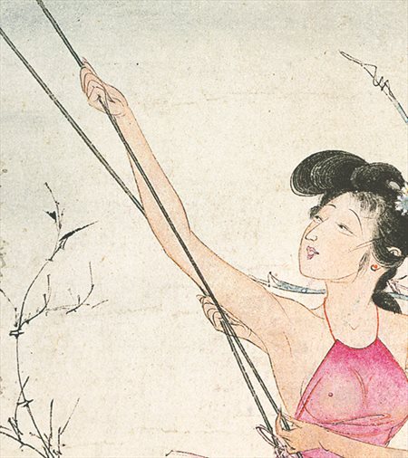 林州-胡也佛的仕女画和最知名的金瓶梅秘戏图